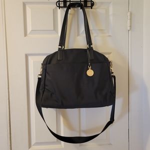 Lo & Sons OG Black Nylon Laptop Work Bag